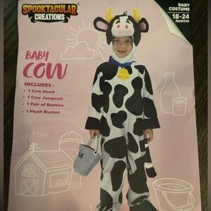 Baby Cow Costume size 18-24 soooo cute